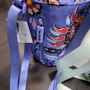 Vera Bradley water bottle holder and cross body bag NWT